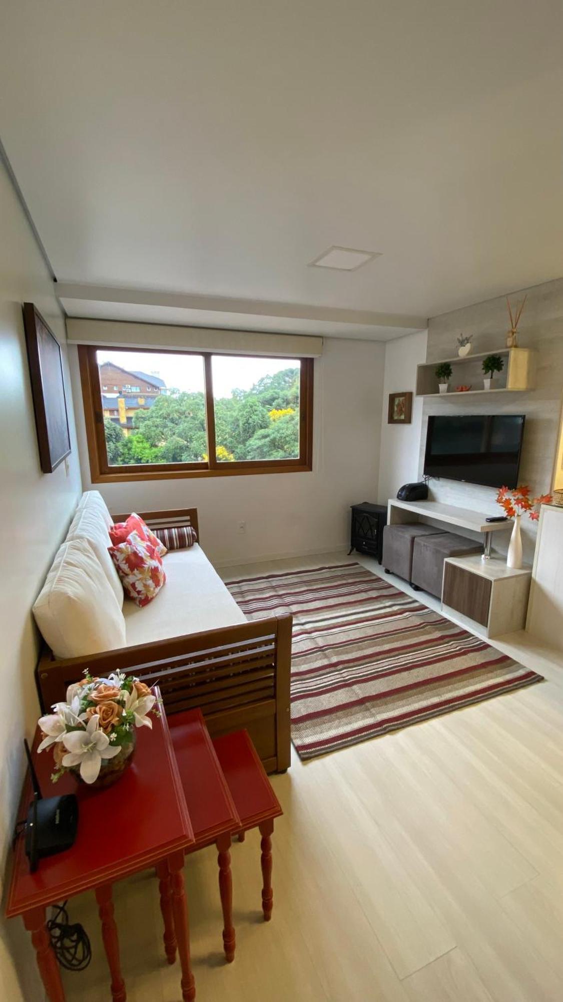Apartamento No Centro De Gramado - Solar Da Encosta Buitenkant foto